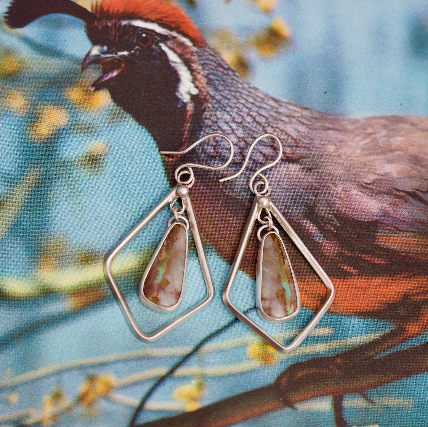 Royston Ribbon Dangle earrings
