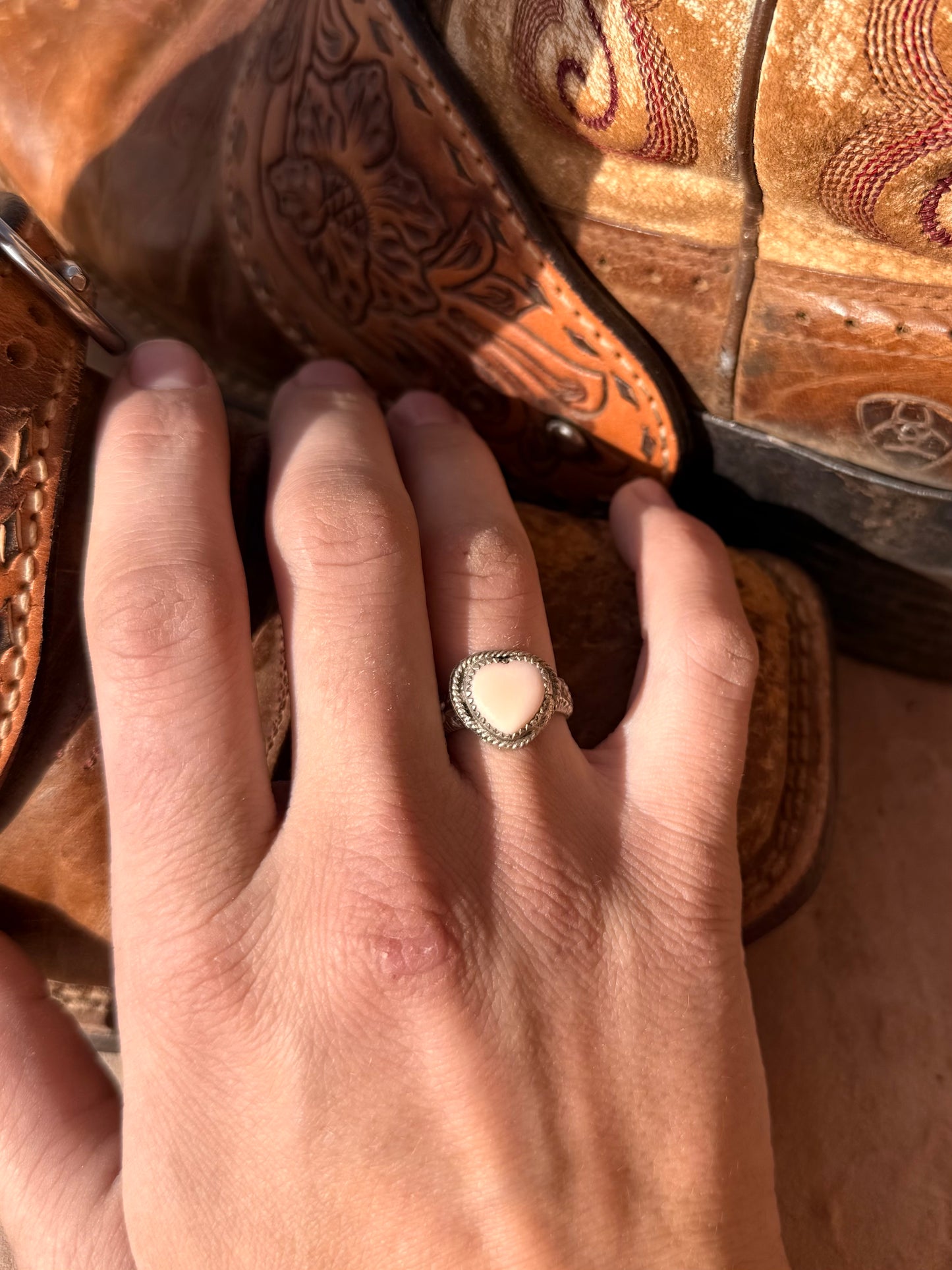 Cora Heart Ring Size 7