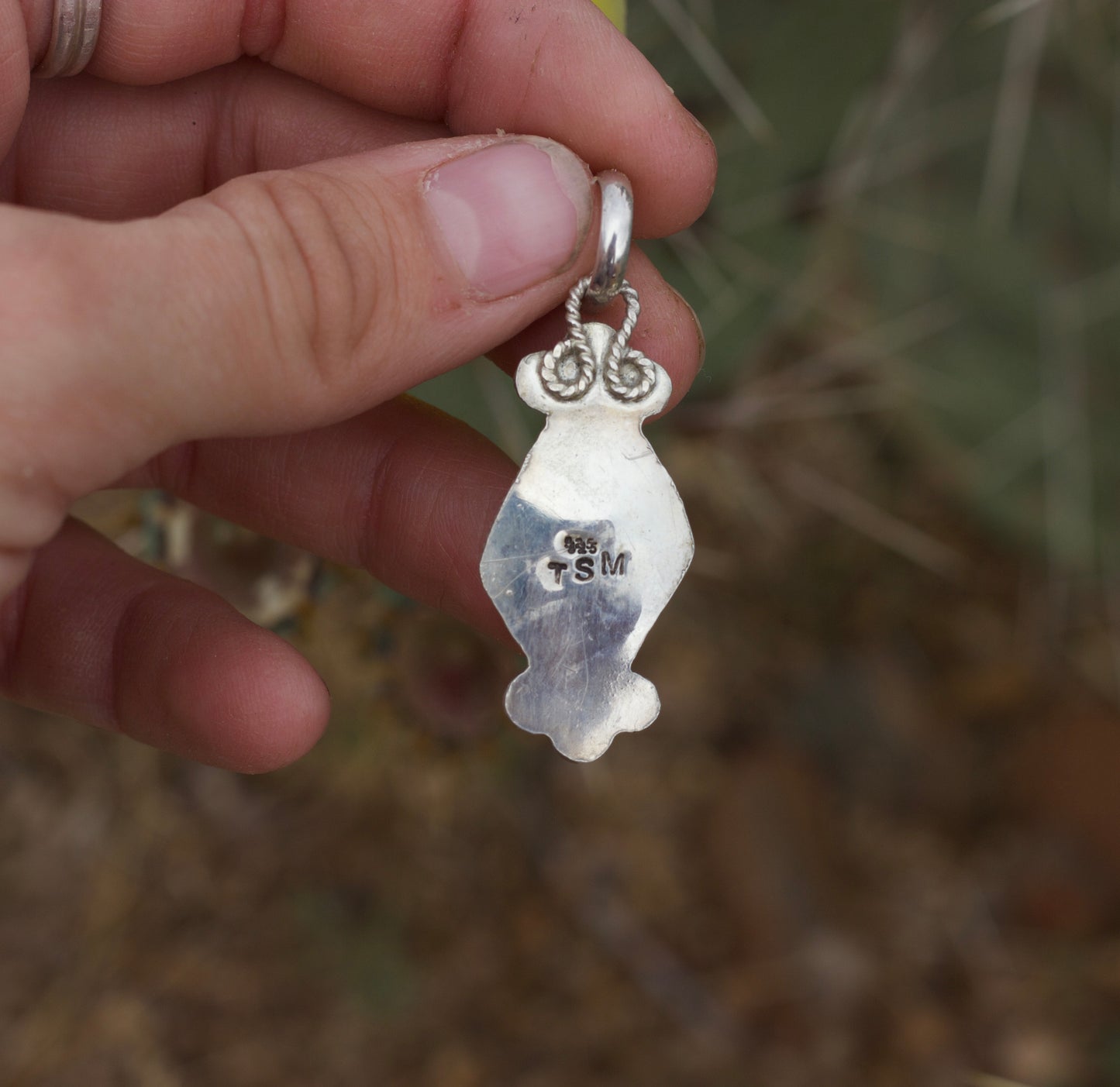 Rhodochrosite Pendant