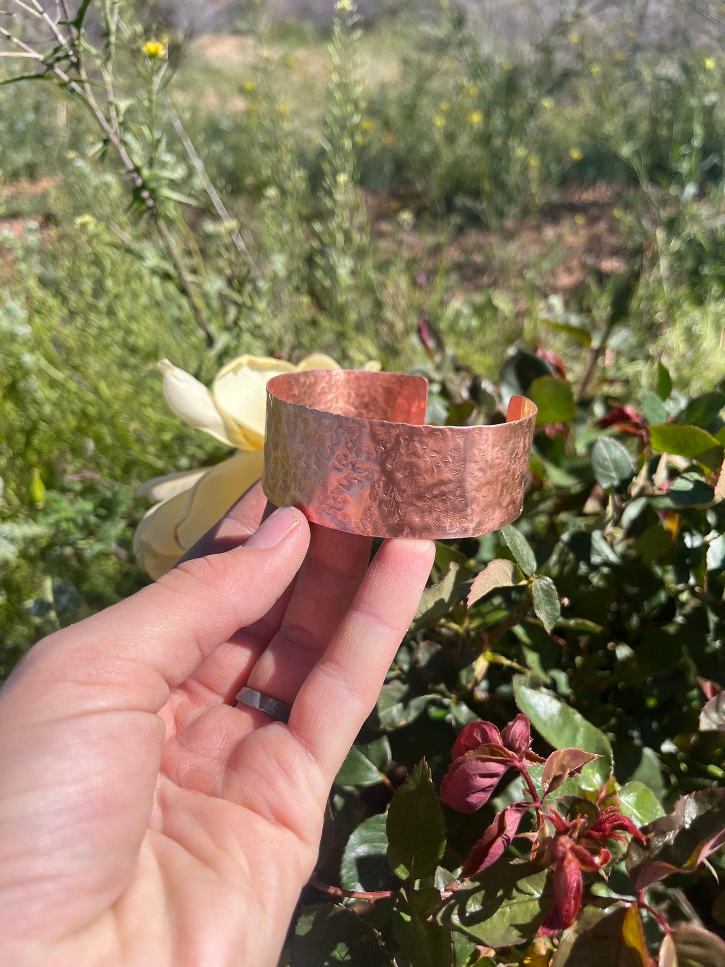 Handmade Copper Cuff