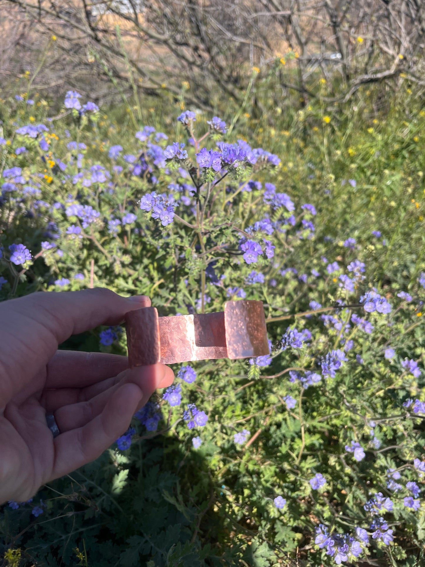 Handmade Copper Cuff