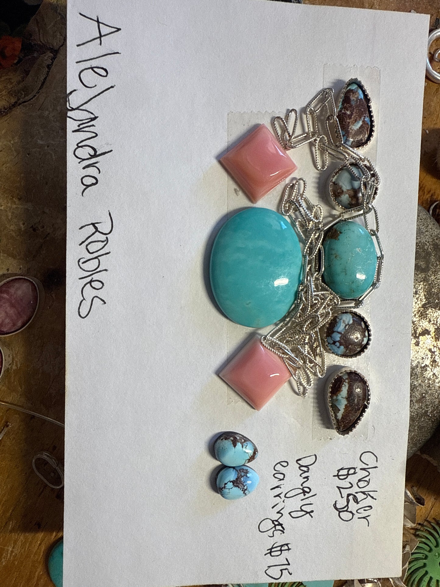 Alejandra Choker/matching earrings