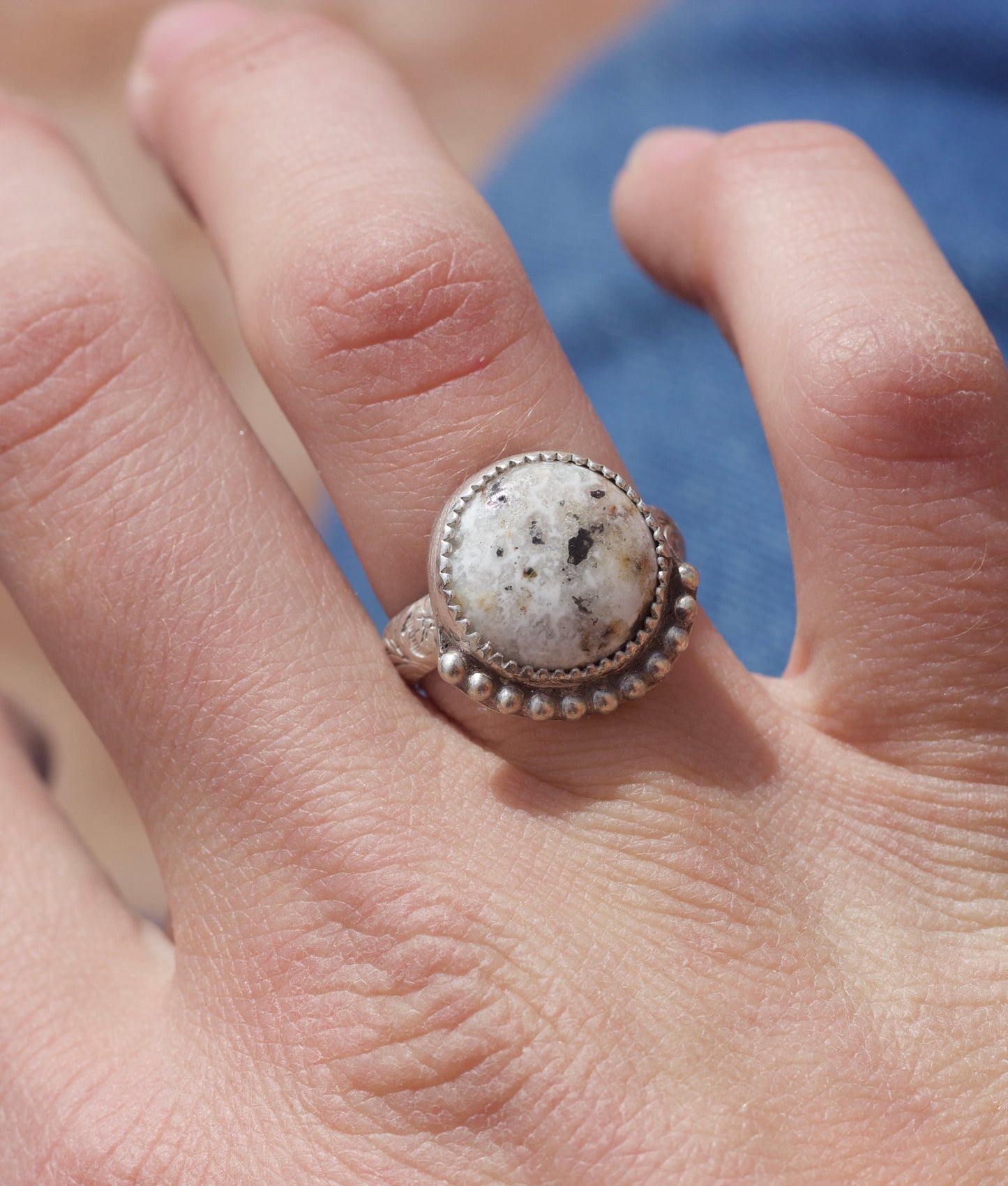 White Buffalo Ring