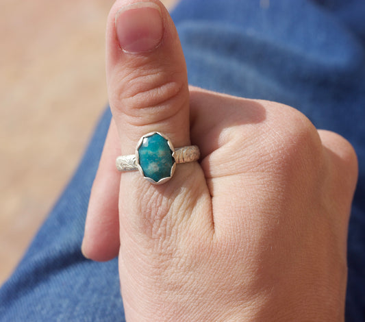 kingman turquoise Ring