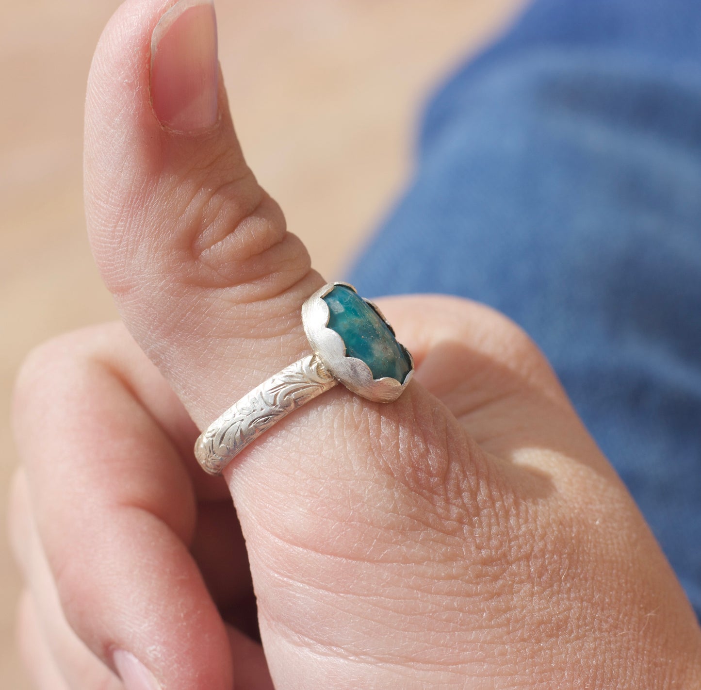 kingman turquoise Ring