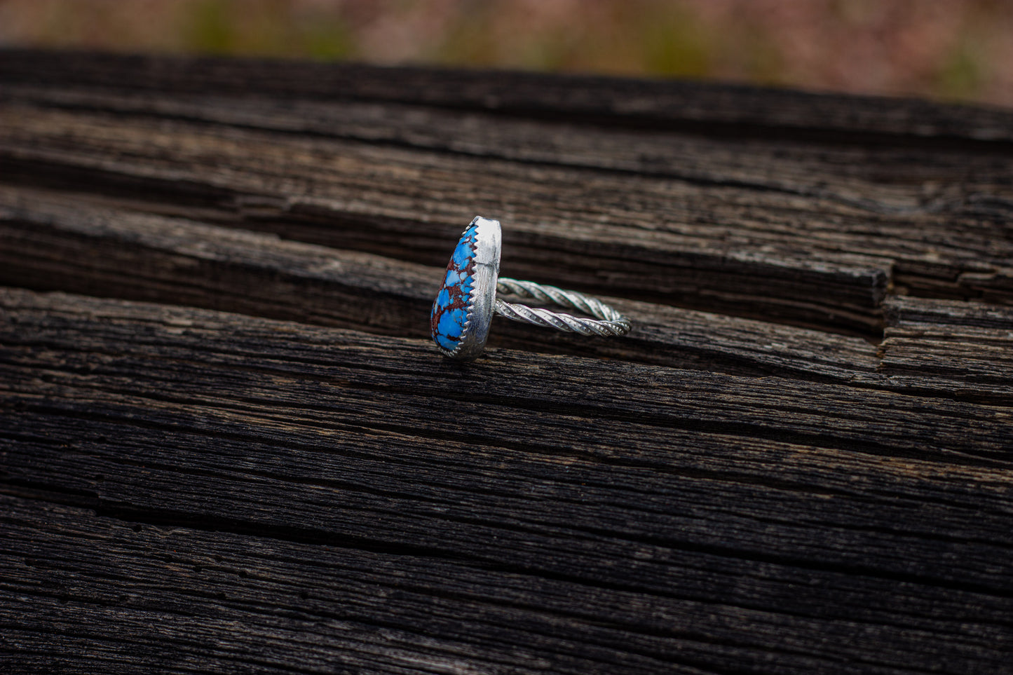 Golden Hills Turquoise Ring Size 8