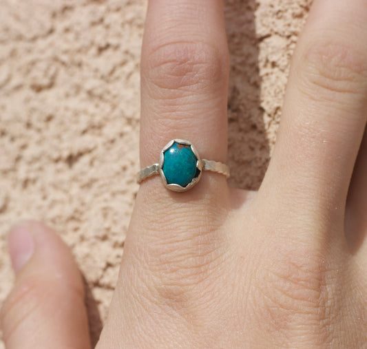 kingman turquoise ring