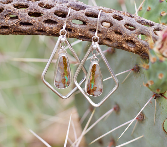 Royston Ribbon Dangle earrings