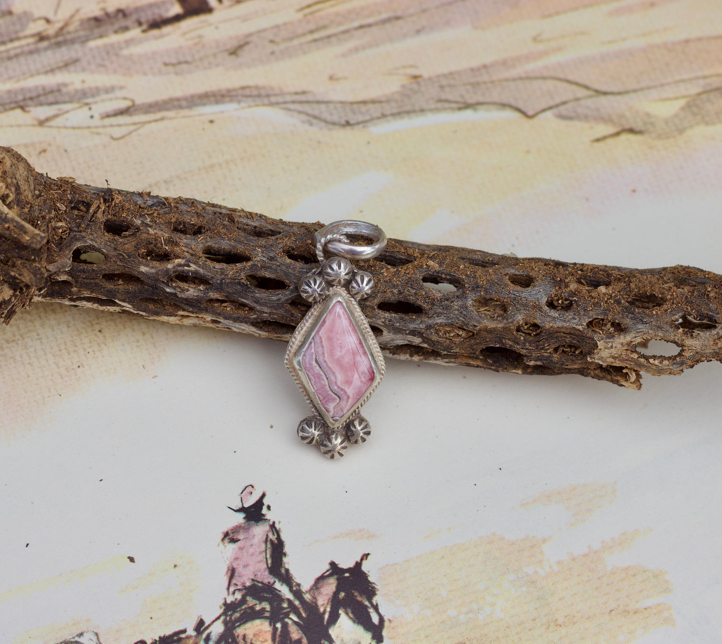 Rhodochrosite Pendant