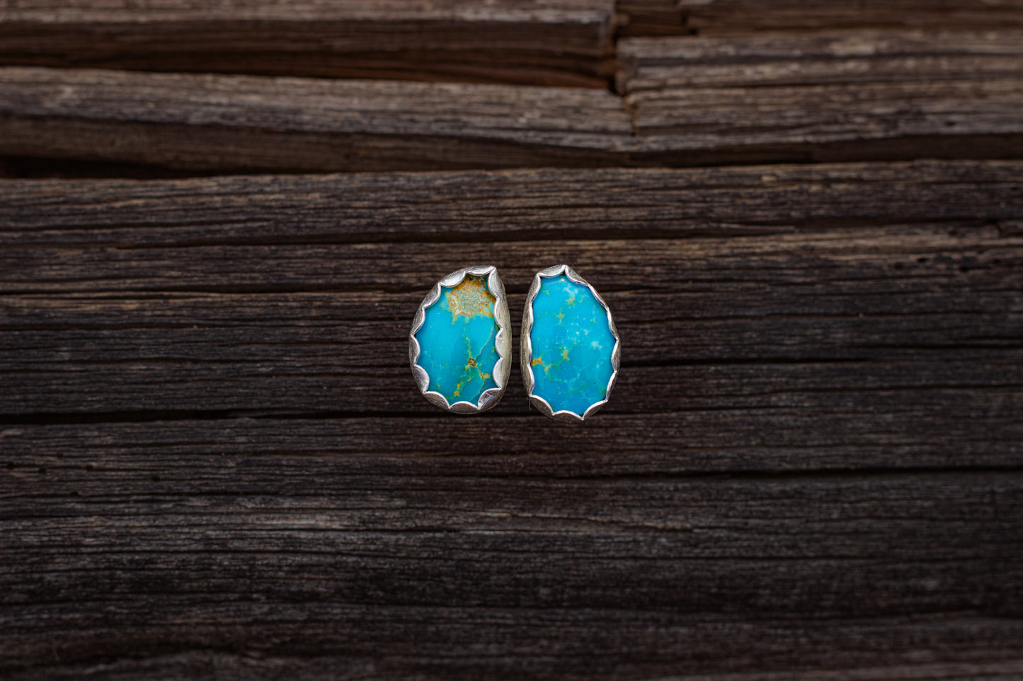 Sonoran Turquoise Stud Earrings
