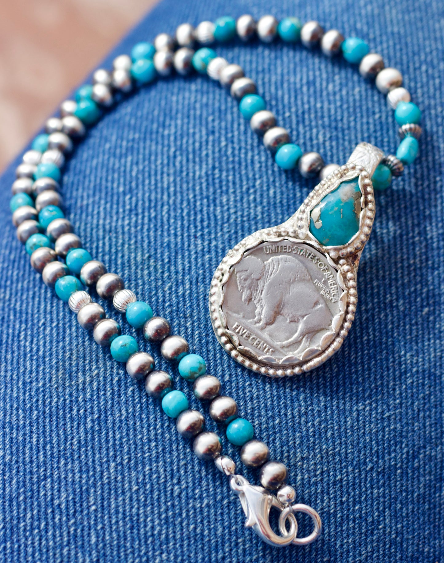 Buffalo Nickel Necklace