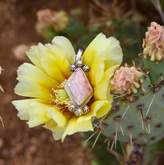 Rhodochrosite Pendant