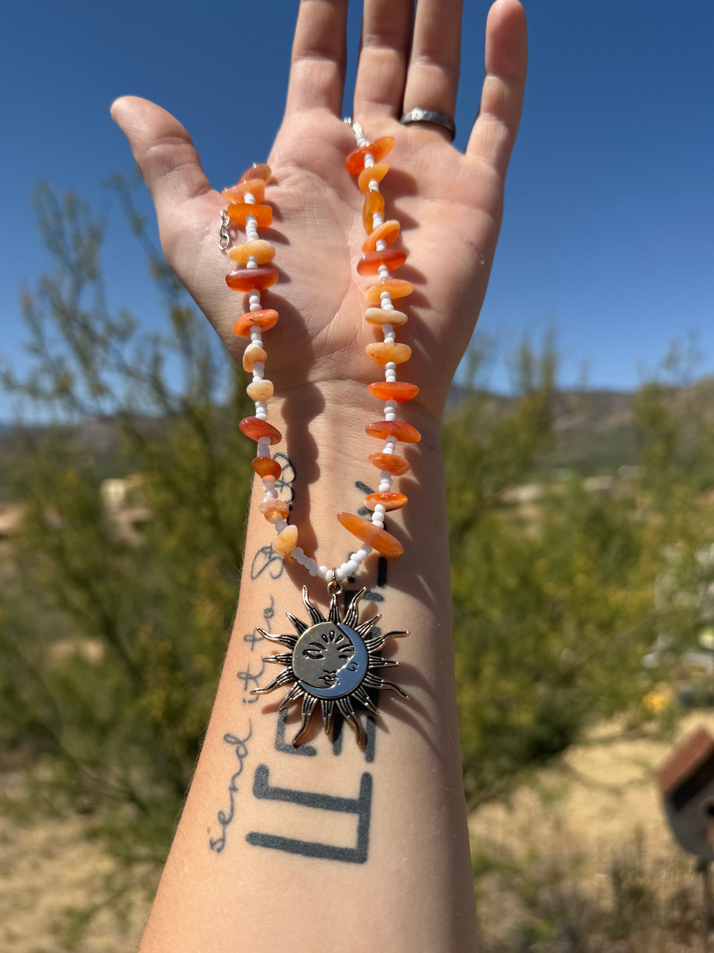 Summer Special Carnelian Necklace